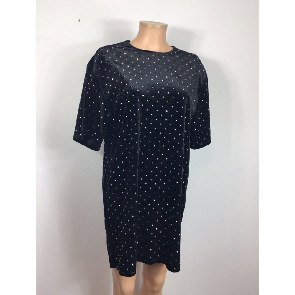 H&M Velvet Dress Womens Small